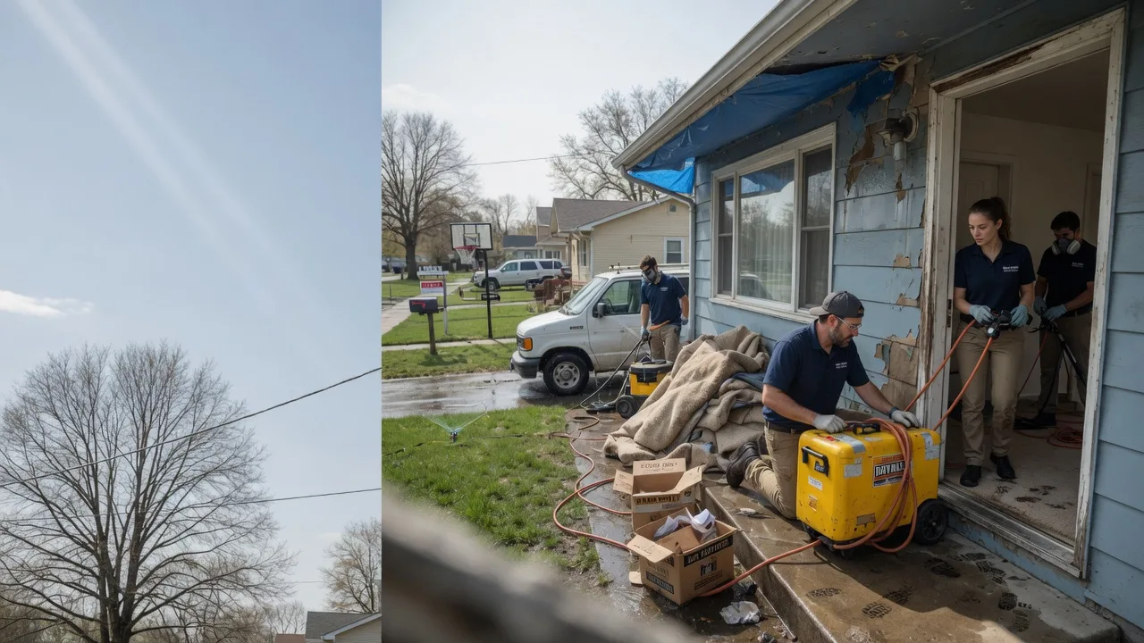 Basement Flood Cleanup in Hartford, IA near me